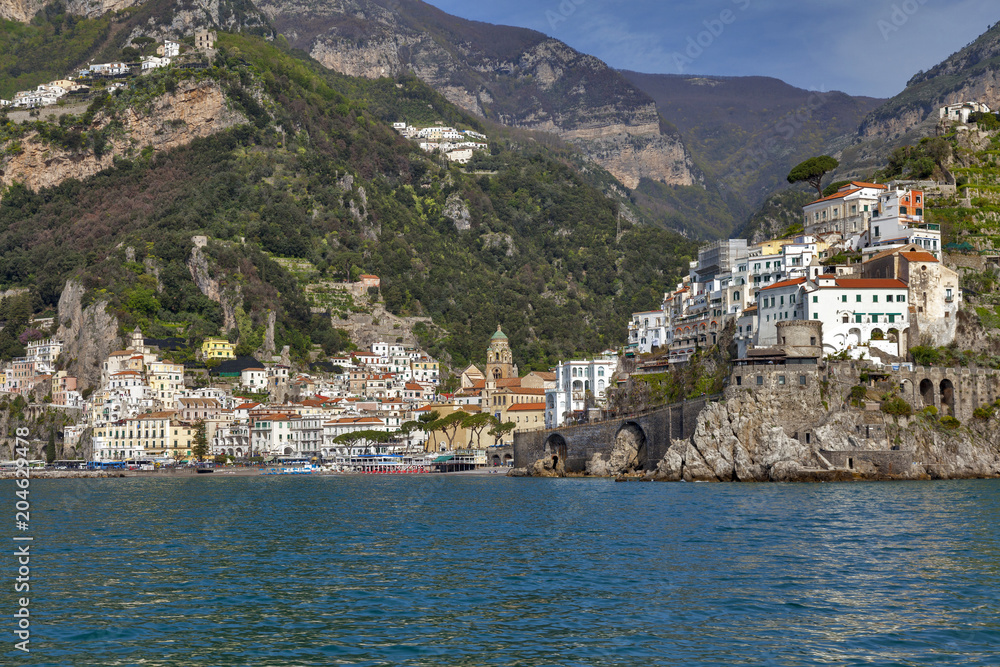 Amalfi an der Amalfiküste, Italien