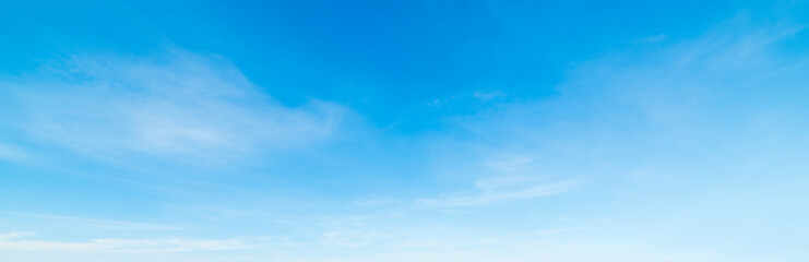 Blue sky in the springtime
