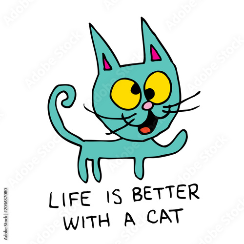 Life is better with a cat