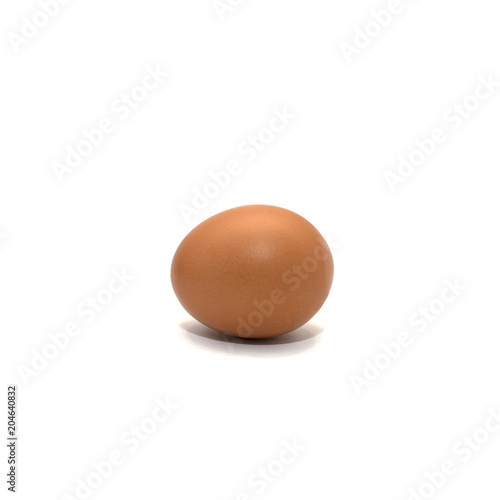 Egg isolated on white background