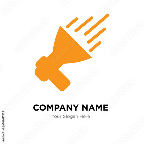 brand awareness company logo design template, colorful vector icon for your business, brand sign and symbol