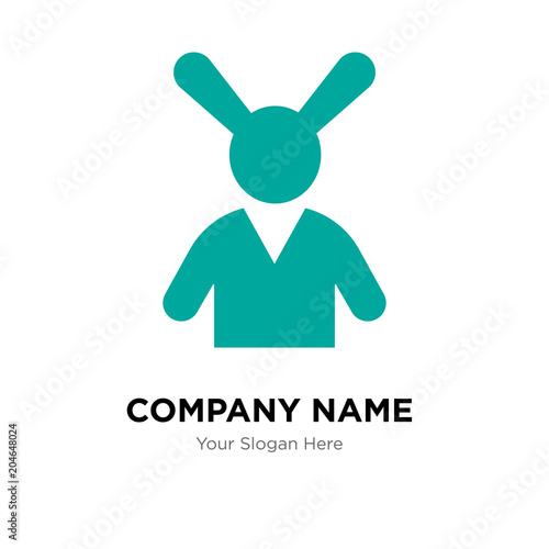 Magician company logo design template, colorful vector icon for your business, brand sign and symbol