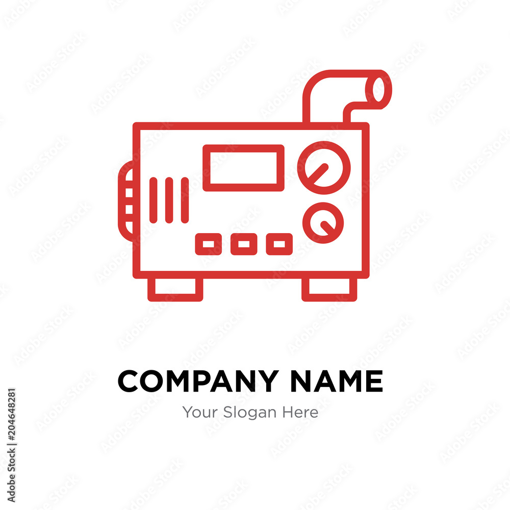 diesel generator company logo design template, colorful vector icon for  your business, brand sign and symbol Stock Vector | Adobe Stock