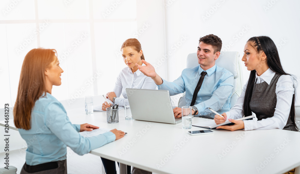 Obraz premium Job Interview