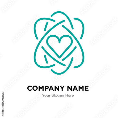core value company logo design template, colorful vector icon for your business, brand sign and symbol