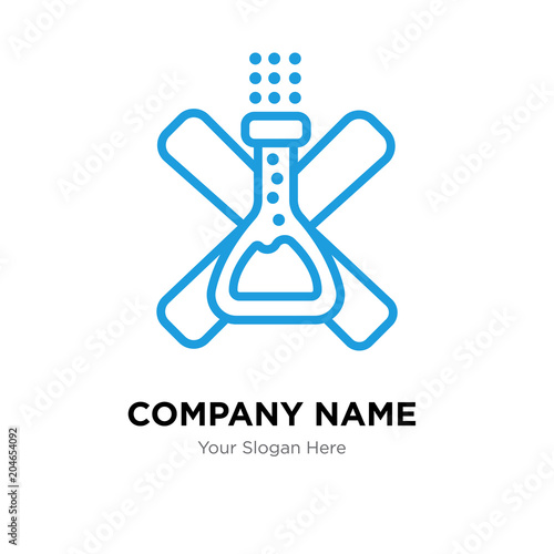 no preservatives company logo design template, colorful vector icon for your business, brand sign and symbol