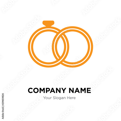 marital status company logo design template, colorful vector icon for your business, brand sign and symbol