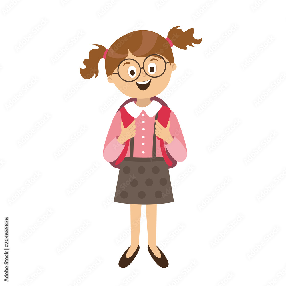 children's characters of people. school pupils, vector children's characters of people. school pupils, vector