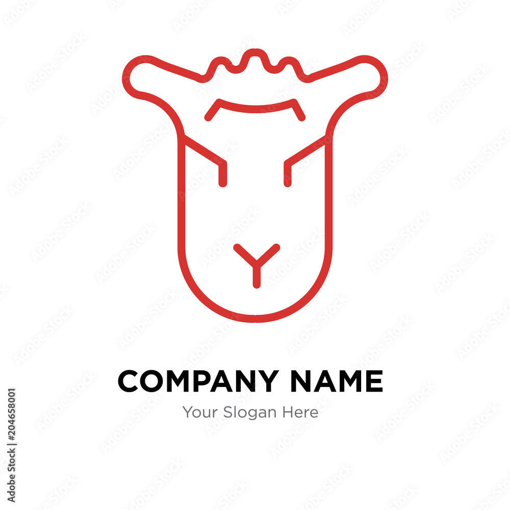 Lamb of God company logo design template, colorful vector icon for your business, brand sign and symbol Lamb of God company logo design template, colorful vector icon for your business, brand sign and symbol