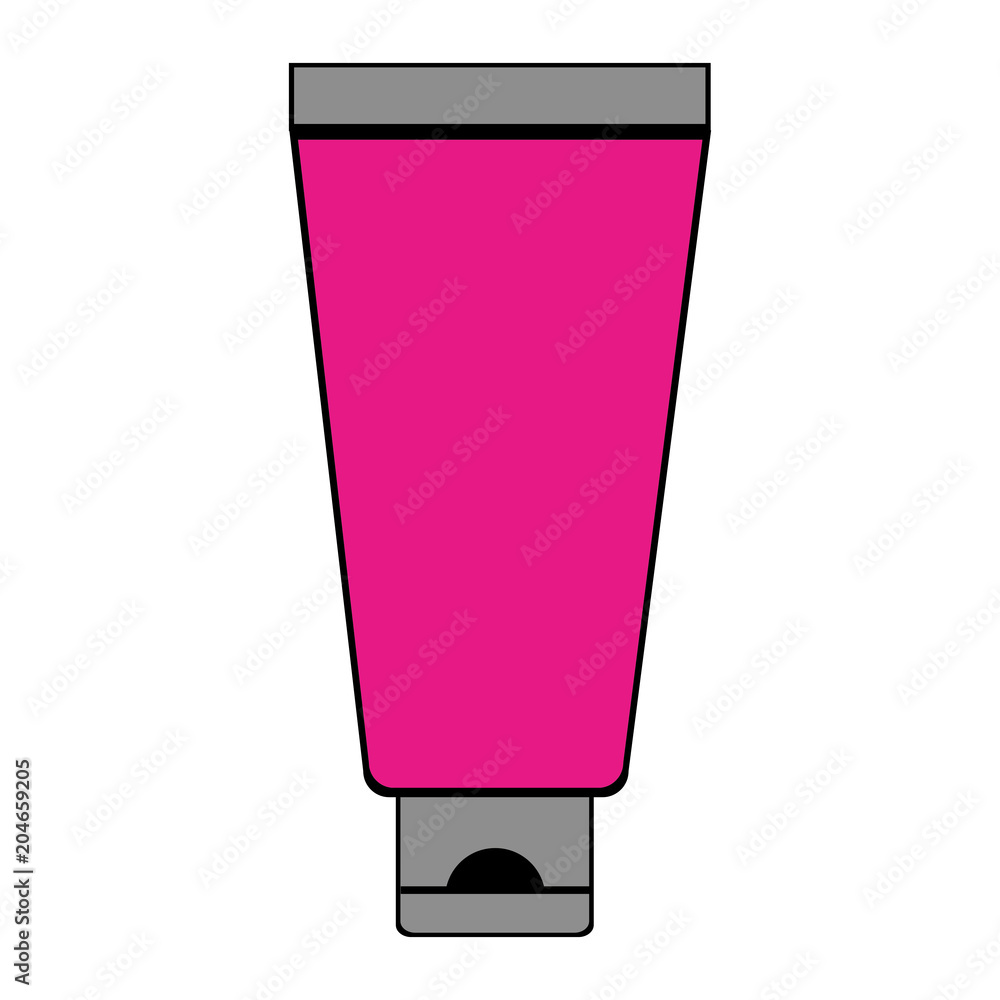 tube plastic of beautiful product vector illustration design tube plastic of beautiful product vector illustration design