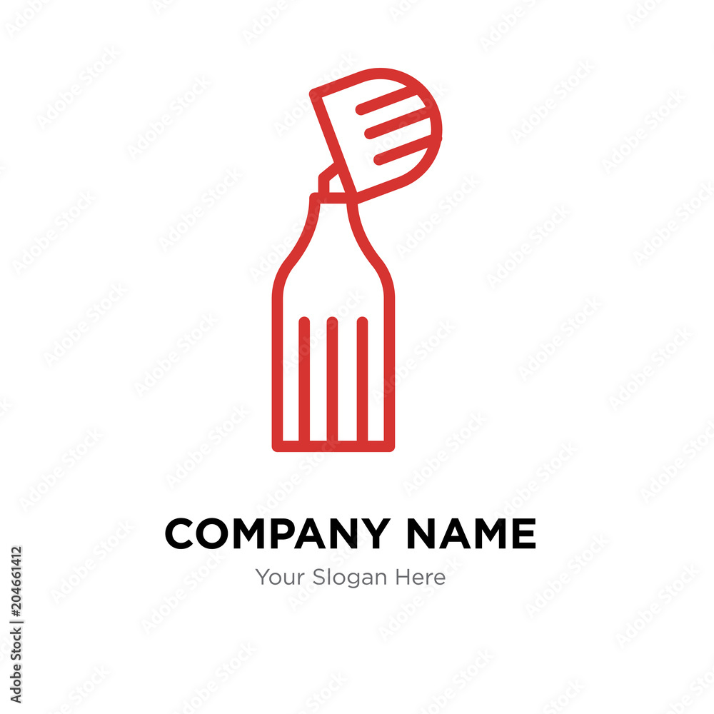 Fototapeta premium Marker company logo design template, colorful vector icon for your business, brand sign and symbol