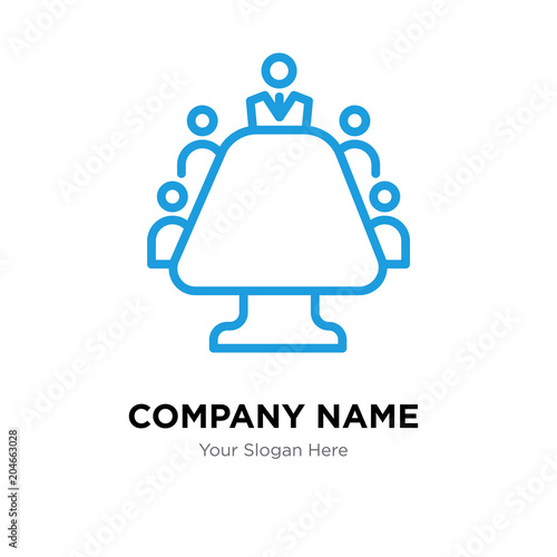 mediation company logo design template, colorful vector icon for your business, brand sign and symbol