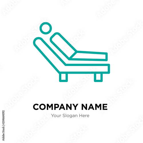 psychologist company logo design template, colorful vector icon for your business, brand sign and symbol