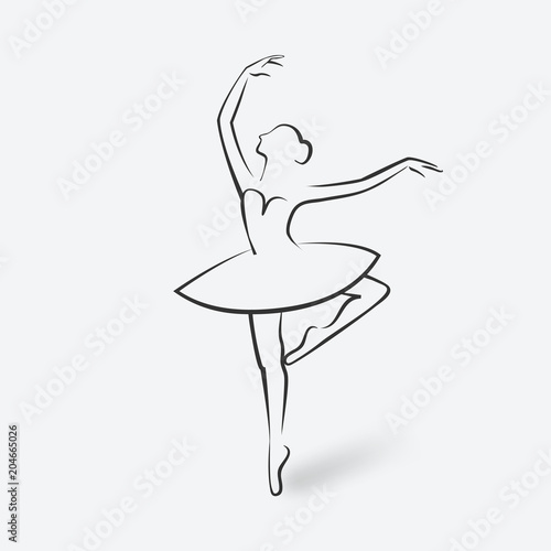 Obrazy Baletnica  tanczac-w-balecie