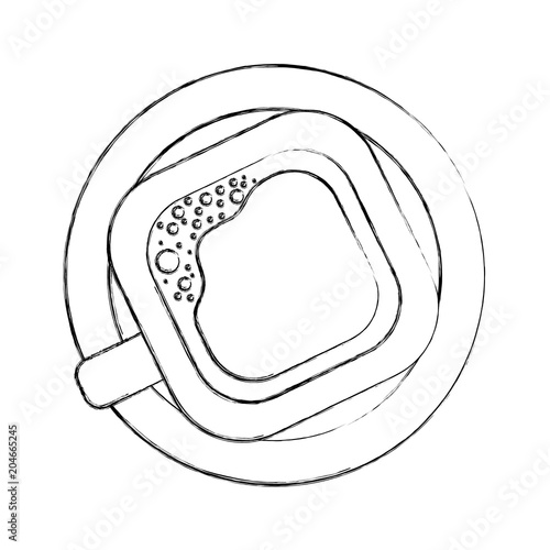 coffee cup drink icon vector illustration design