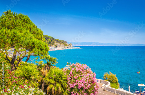 Fototapeta Naklejka Na Ścianę i Meble -  Beautiful coast of Savona, Liguria, Italy