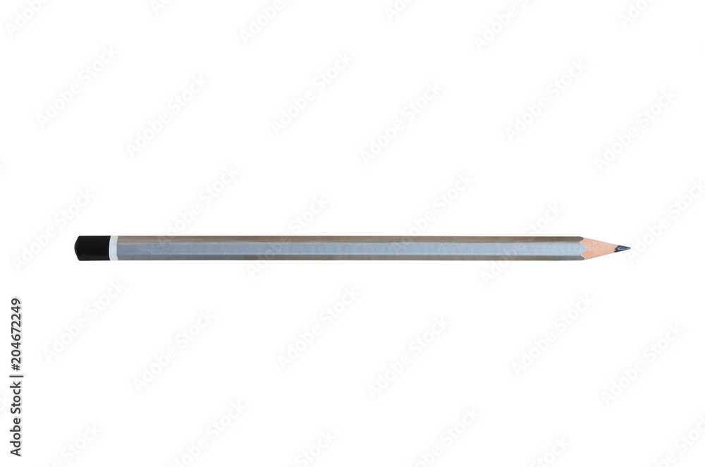 gray pencil tip sharp isolated on white background with clipping path. gray pencil tip sharp isolated on white background with clipping path.