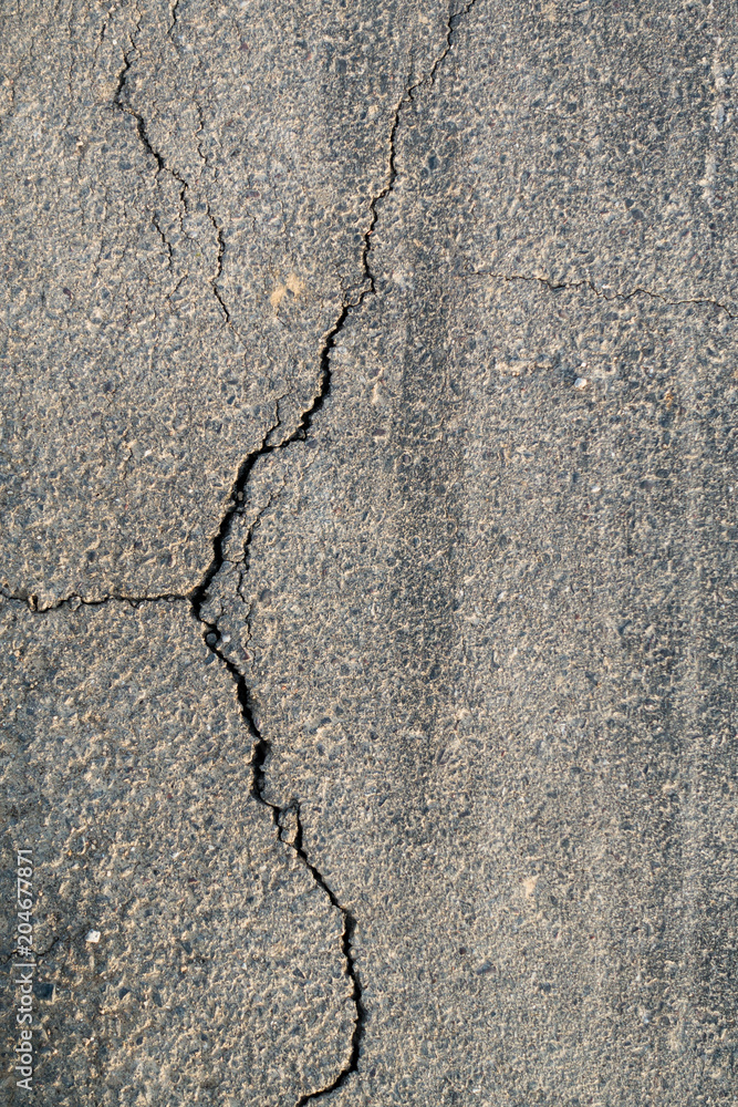 Obraz premium Strassenschäden