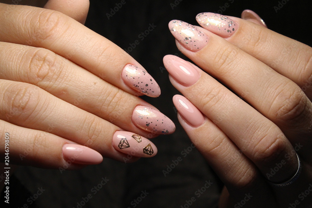 fashion manicure of nails fashion manicure of nails