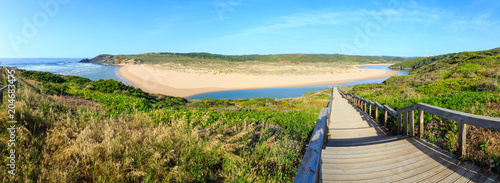 Aljezur river summer view (Portugal).