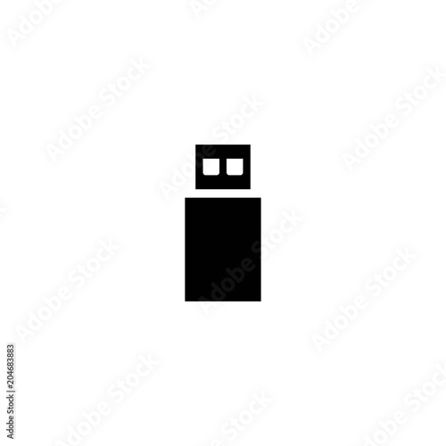 usb flash drive icon. sign design