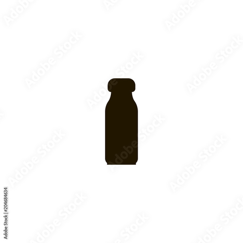 millk bottle icon. sign design