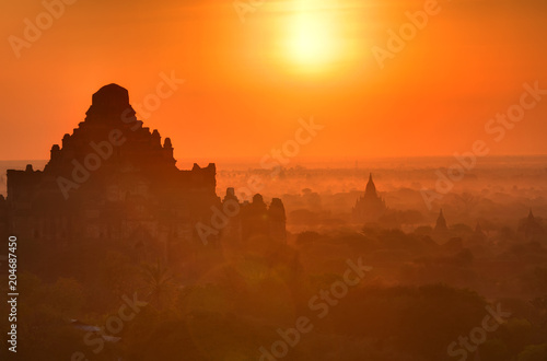 Dhammayangyi Temple in Bagan  Myanmar
