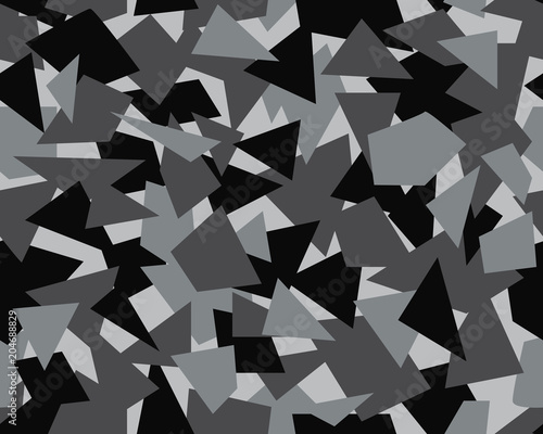Fashionable camouflage pattern, military print .Seamless illustration