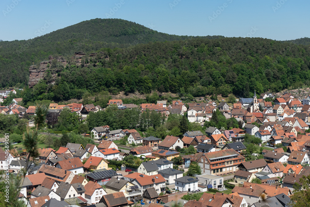 Jungfernsprung bei Dahn, Rheinland-Pfalz