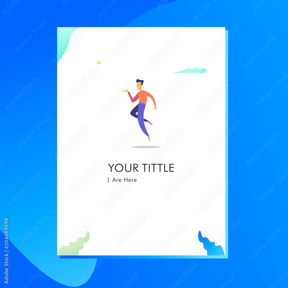 Isometric background success Isometric background success