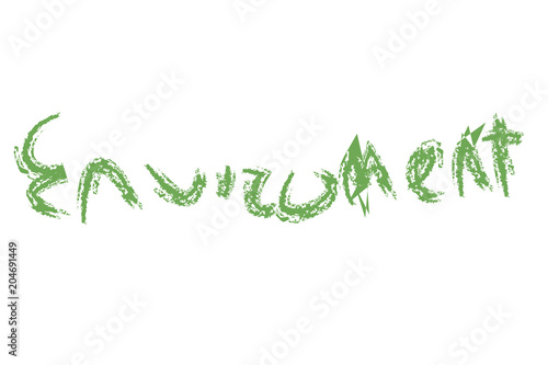 Medio ambiente en verde.