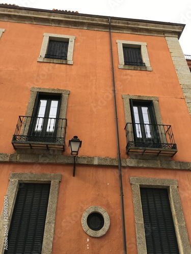 Old 18th/19th Century House in Spain Close-Up