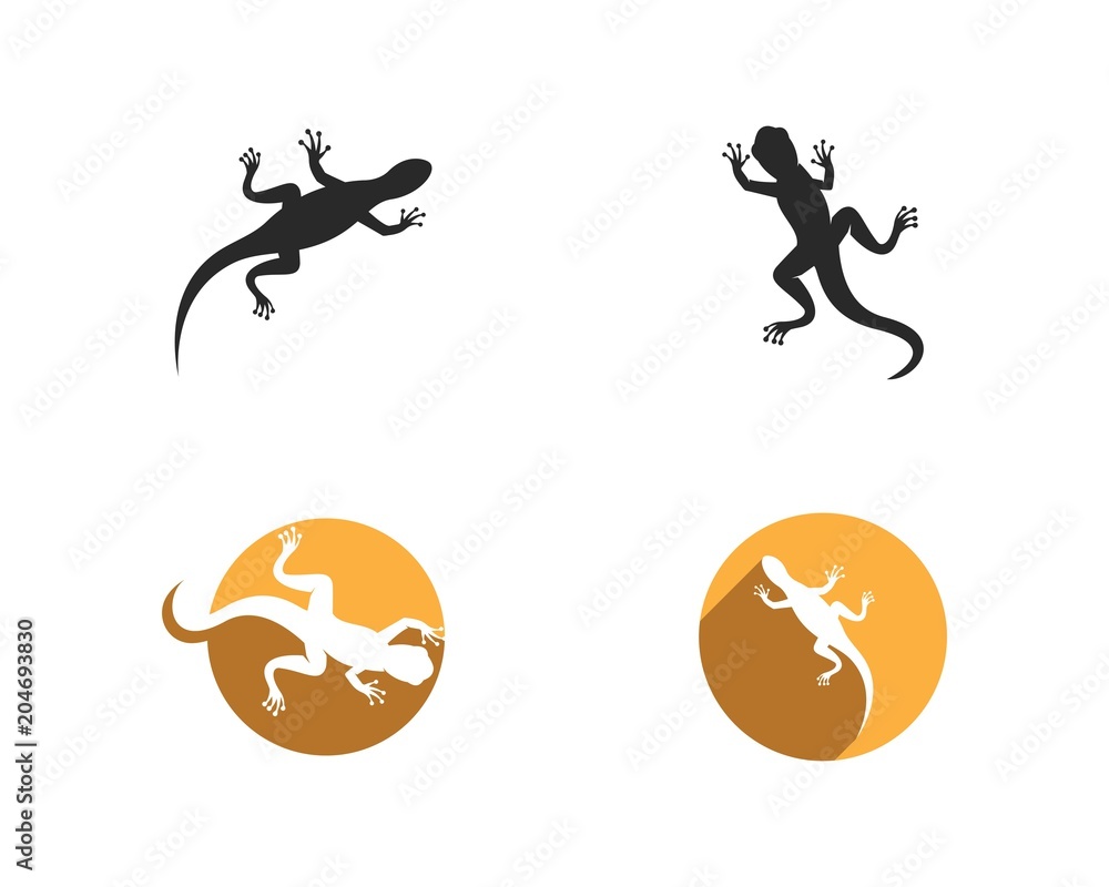 Gecko logo vector