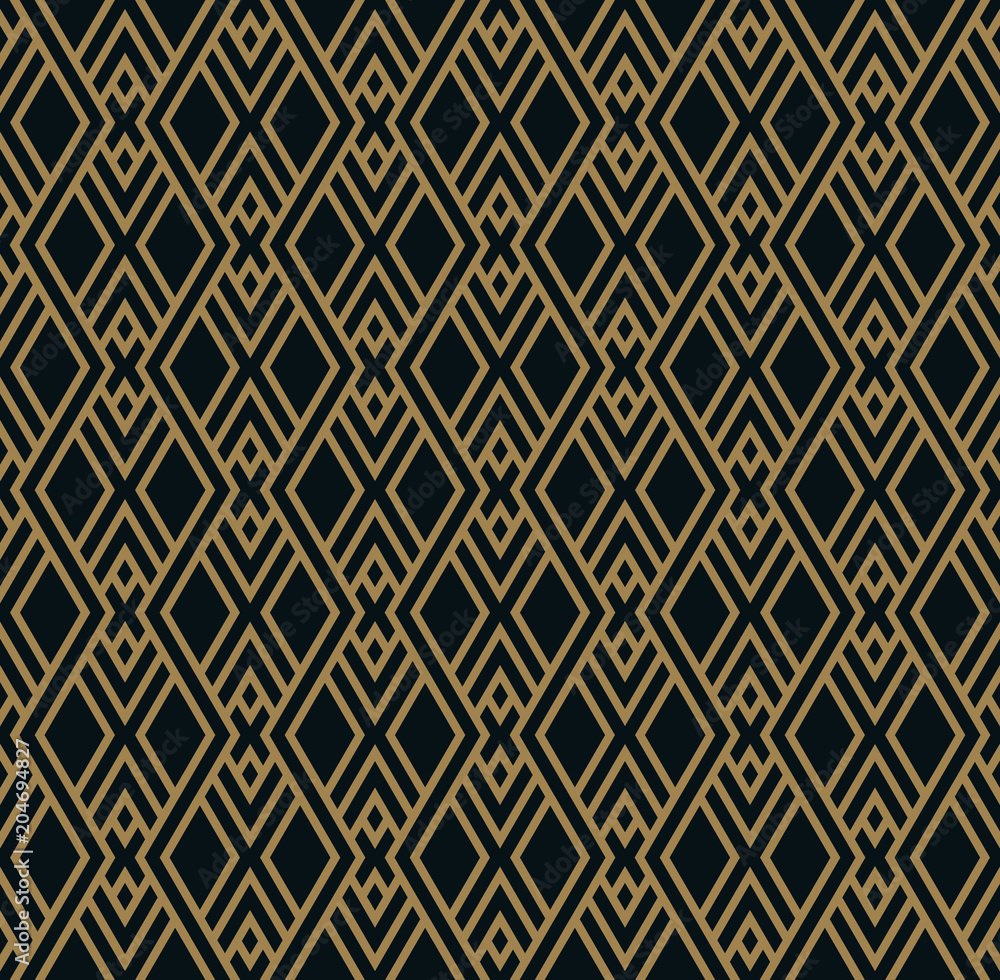 Seamless pattern. Elegant linear ornament. Geometric stylish background. Vector repeating texture Seamless pattern. Elegant linear ornament. Geometric stylish background. Vector repeating texture