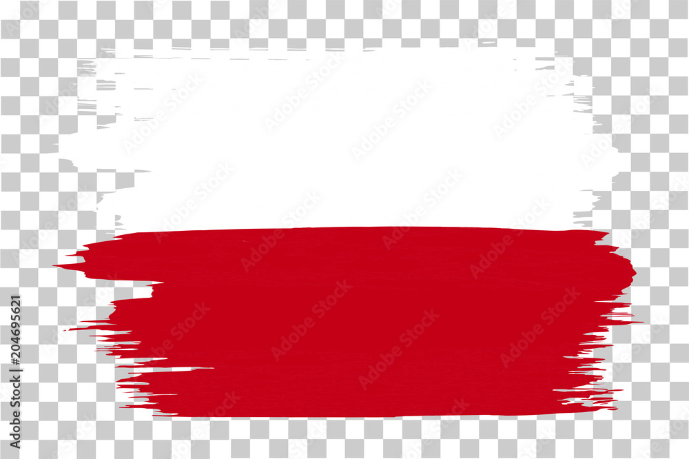Flagge Polen - obrazy, fototapety, plakaty 