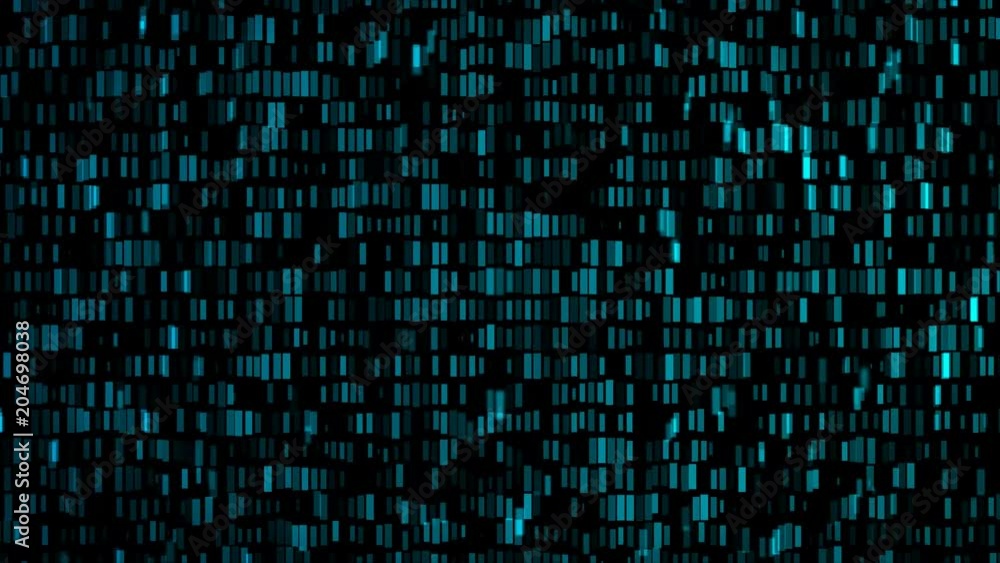 Wall of moving lights abstract motion background loop blue Wall of moving lights abstract motion background loop blue
