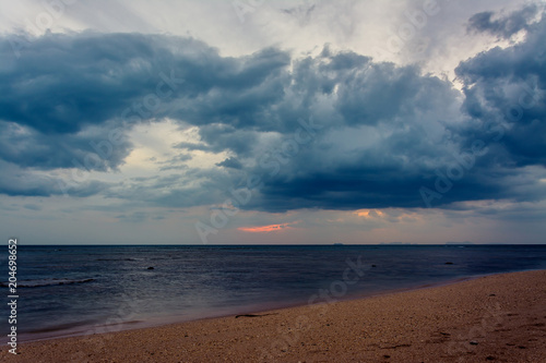 Sky with clouds