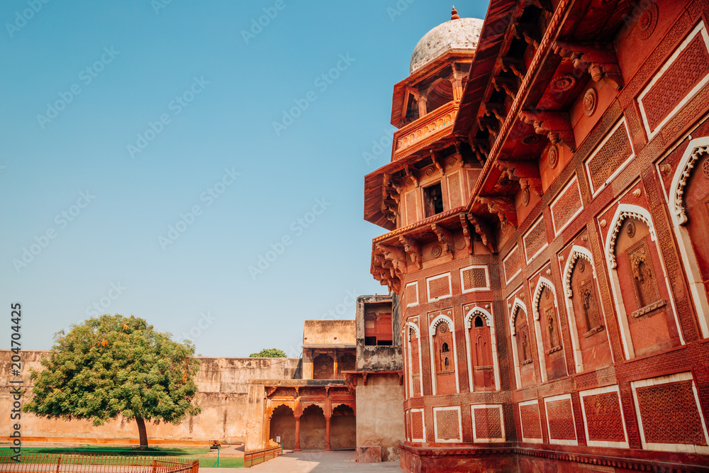 Agra Fort in Agra, India