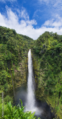 Akaka Falls on Big Island  Hawaii