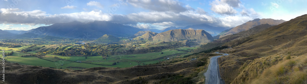 Naklejka premium view from Skippers Road Lookout