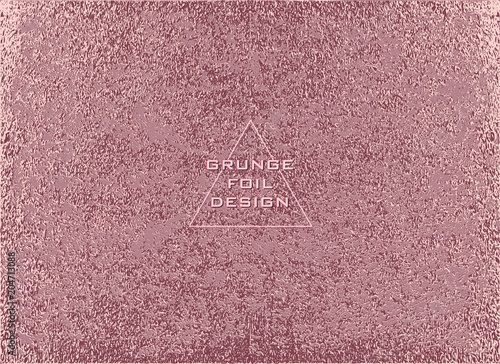 Gold Metallic glossy texture. Rose quartz pattern. Abstract shiny background. Luxury sparkling background.