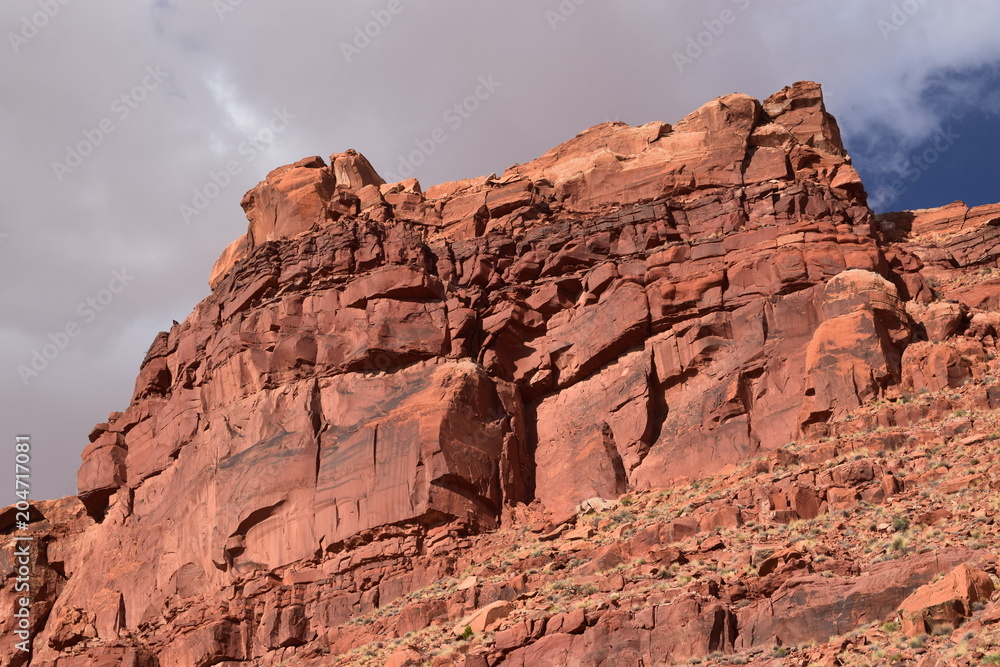 Fototapeta premium Page, Arizona, Red rock, nature, outdoors, road trips, adventure, desert