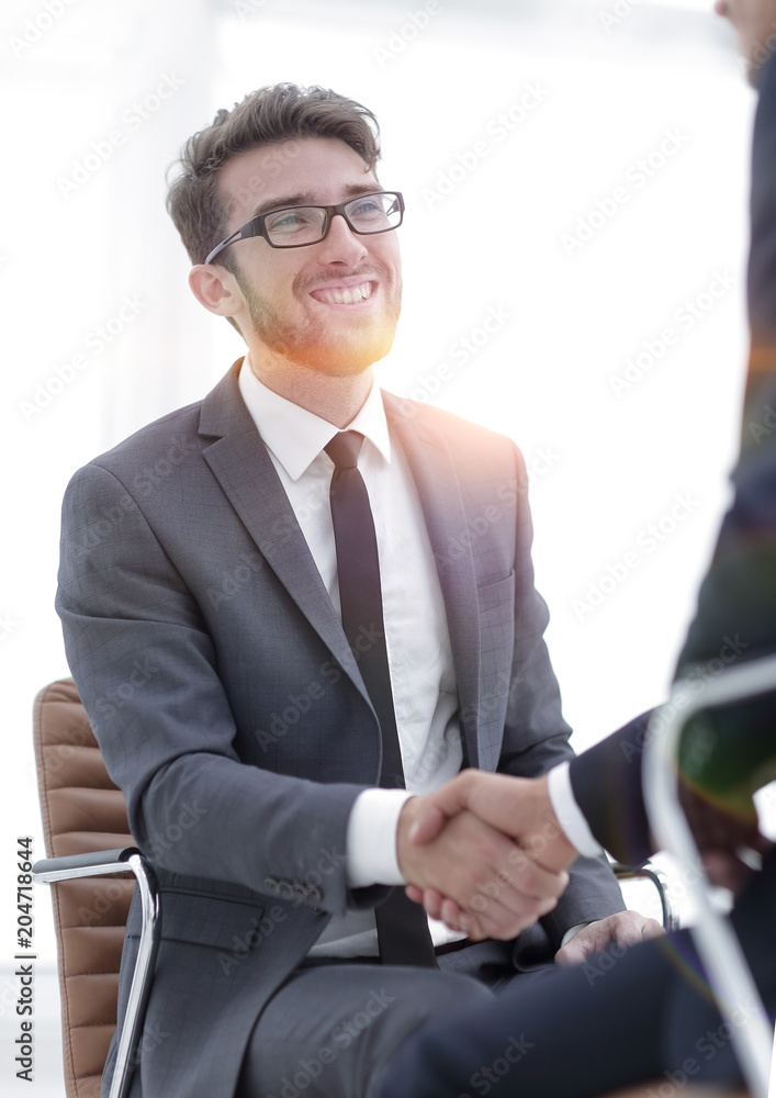 successful meetings of businessmen in the office successful meetings of businessmen in the office