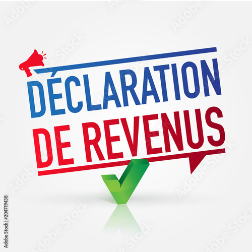 déclaration de revenus