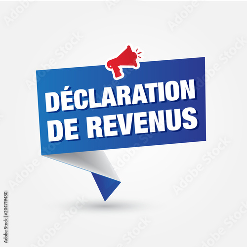 déclaration de revenus