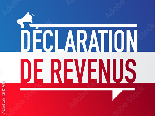 déclaration de revenus