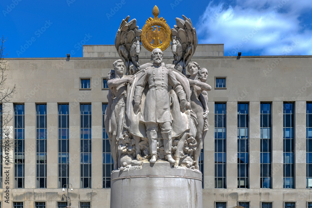 Obraz premium Meade Statue - Washington, DC