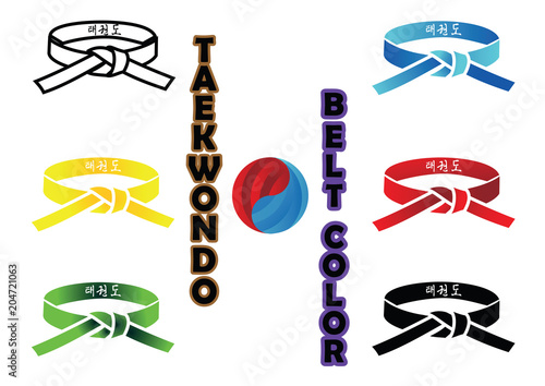 Taekwondo Belt Color