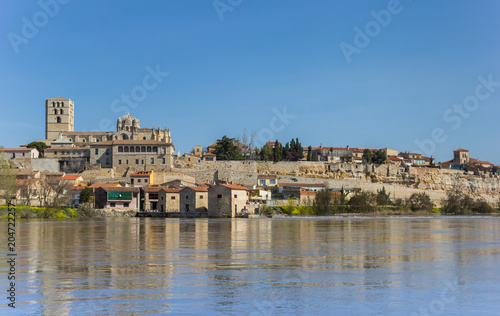 Catherdral on the riverside of Zamora  Spain