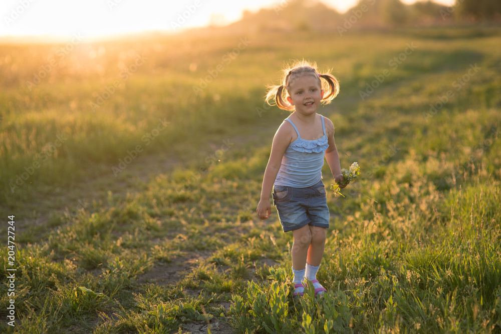 girl is three years old